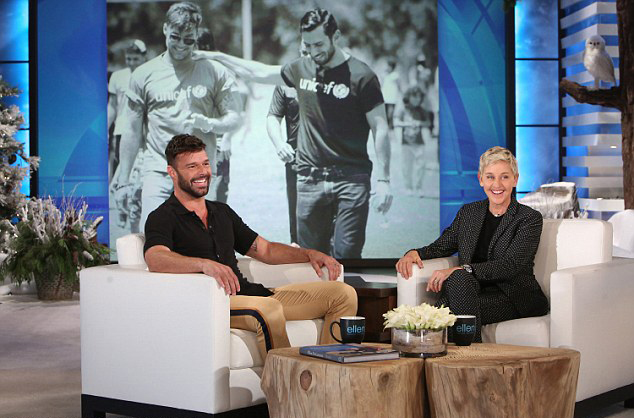 ricky martin on show