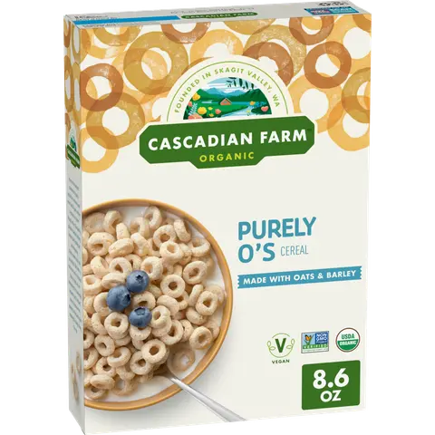 Cascadian Farms Purely O’s: Breakfast Cereals with Low Sugar