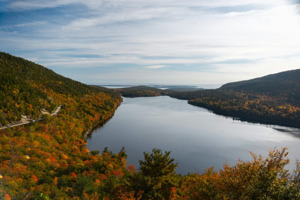 National Parks in Fall - Acadia National Park