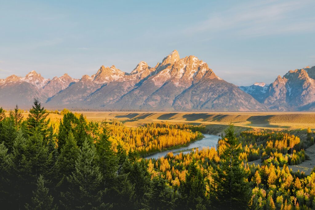 National Parks in Fall - Grand Teton National Park
